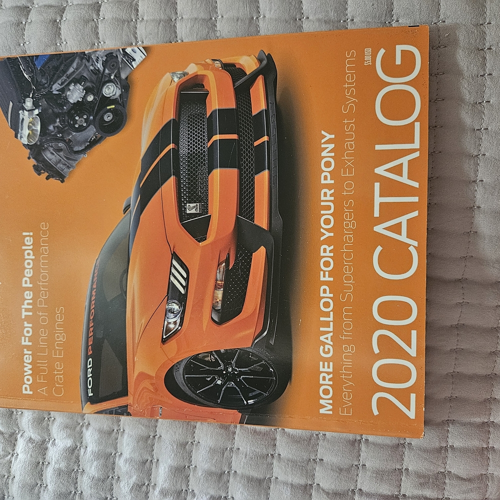 Ford Orange and Black 2020 Brochure